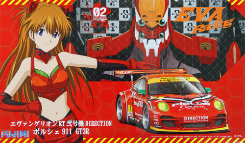 Fujimi 189994 Evangelion RT 02 Direction Racing Porsche 911 GT3R 1/24 Scale Kit