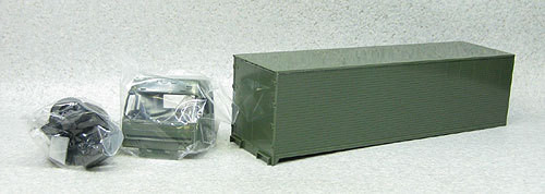 Aoshima 07990 Japanese Reefer Trailer Truck Gokoku no Oni 1/32 Scale Kit