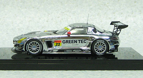 Ebbro 44932 Mercedes-Benz Green Tec SLS AMG GT3 Super GT300 2013 #22 1/43 Scale