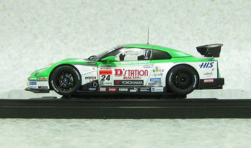 Ebbro 44913 D'station Advan Nissan GT-R Super GT500 2013 #24 1/43 Scale