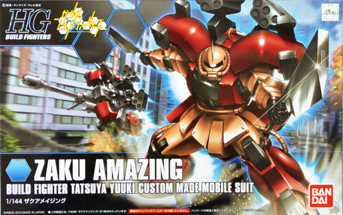 Bandai HG Build Fighters 002 ZAKU AMAZING 1/144 Scale Kit
