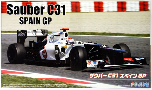 Fujimi GP SP28 F1 Sauber C31 Japan GP with Driver Figure 1/20 Scale Kit