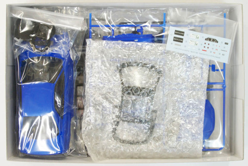 Aoshima 08591 Nissan R34 Skyline GT-R V-Spec II Bayside Blue 1/24 Scale Kit (Pre-painted Model)
