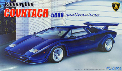 Fujimi EM14 Lamborghini Countach 5000 quattrovalvole 1/24 Scale Kit