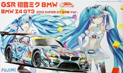 Fujimi 170091 BMW Z4 GT3 Hatsune Miku 2012 Super GT 2nd Half Version 1/24 Scale Kit