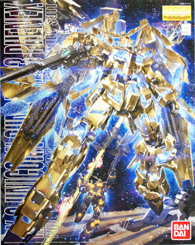 Bandai MG 865342 RX-0 Unicorn Gundam 03 Phenex 1/100 Scale Kit