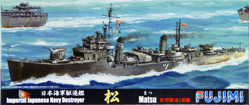 Fujimi TOKU-108 IJN Imperial Japanese Navy Destroyer Matsu 1/700 Scale Kit