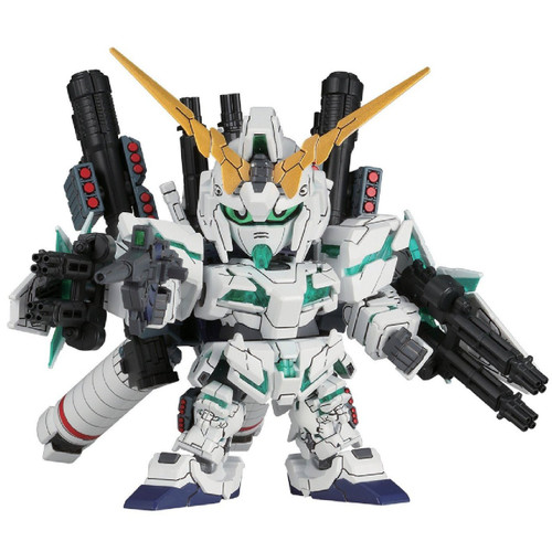 Bandai SD BB 390 Gundam RX-0 Full Armor Unicorn Gundam Plastic Model Kit