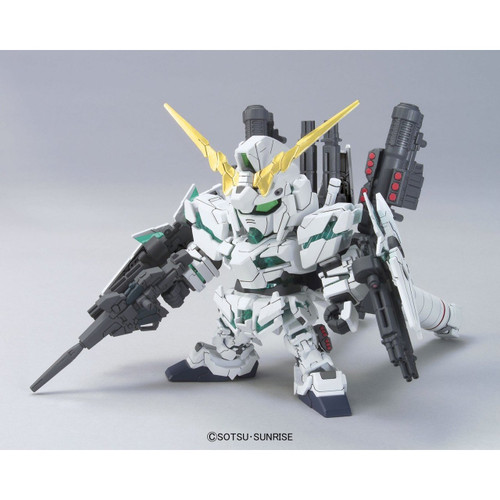 Bandai SD BB 390 Gundam RX-0 Full Armor Unicorn Gundam Plastic Model Kit