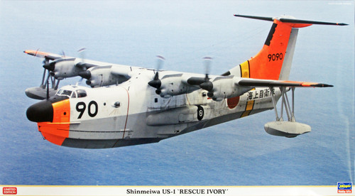 Hasegawa 02094 Shinmeiwa US-1 Rescue Ivory 1/72 Scale Kit