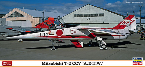 Hasegawa 02105 Mitsubishi T-2 CCV A.D.T.W. 1/72 Scale Kit