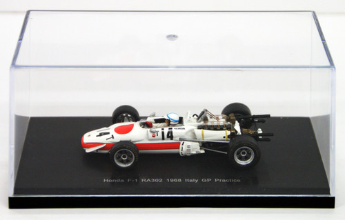 Ebbro 44385 RA302 1968 Italy GP Practice No.14 White 1/43 Scale