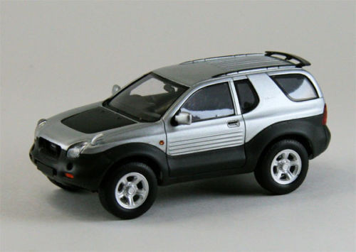 Ebbro 44674 ISUZU VehiCROSS 1997 SILVER 1/43 Scale