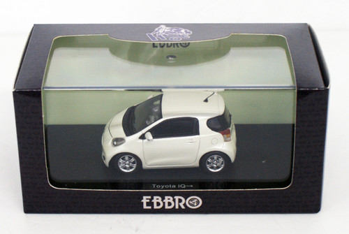 Ebbro 44696 TOYOTA IQ WHITE 1/43 Scale