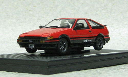 Ebbro 44974 Toyota Sprinter Trueno AE86 GTV Red 1/43 Scale