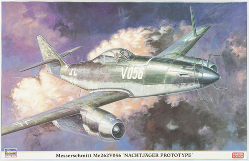 Hasegawa 08237 Messerschmitt Me262V056 Nachtjager Prototype 1/32 Scale Kit