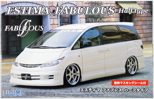 Fujimi ID-71 Toyota Estima Fabulous Half Type 1/24 Scale Kit 039060