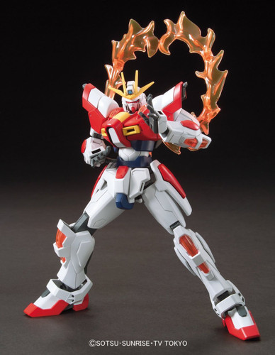 Bandai HG Build Fighters 018 BUILD BURNING Gundam 1/144 Scale Kit