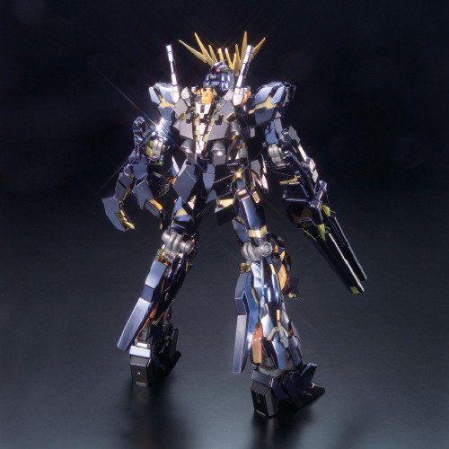 Bandai MG 807755 Unicorn Gundam 02 Banshee Titanium Finish Version 1/100 Scale Kit
