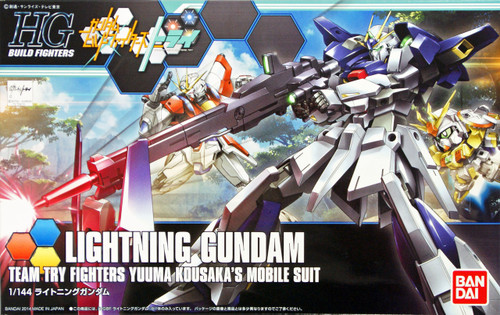 Bandai HG Build Fighters 020 LIGHTNING Gundam 1/144 Scale Kit