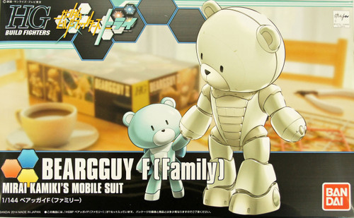 Bandai HG Build Fighters 022 BEARGGUY F (Family) 1/144 Scale Kit