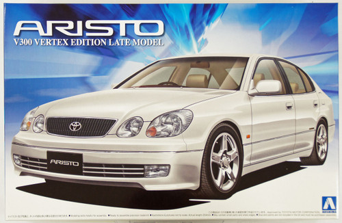 Aoshima 12192 Toyota JZS161 Aristo V300 VERTEX Edition Late Model 1/24 Scale Kit