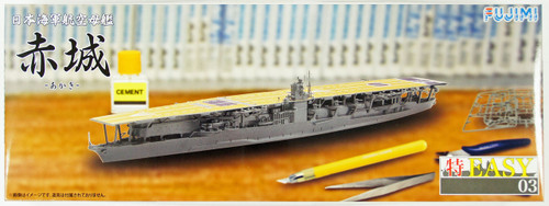 Fujimi TOKU-Easy 03 IJN Aircraft Carrier Akagi 1/700 Scale Kit