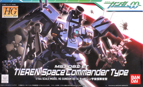 Bandai HG OO 16 Gundam TIERAN Space Commander 1/144 Scale Kit