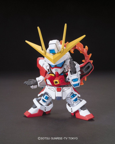 Bandai SD BB 396 Gundam Build Burning Gundam Plastic Model Kit