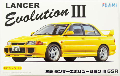Fujimi ID-34 Mitsubishi Lancer Evolution III GSR 1/24 Scale Kit 039176