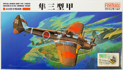 Fine Molds FB18 Imperial Japanese Army Type 1 Fighter Nakajima Ki-43-IIIa Hayabusa (Oscar) 1/48 Scale Kit
