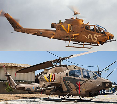 Hasegawa 02130 AH-1F Cobra Israeli Air Force (2 Helicopter Kit) 1/72 Scale Kit