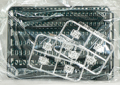 Aoshima 43790 Art Up Parts No. 37 Green Marker Lamps & Chandelier 1/32 Scale Kit