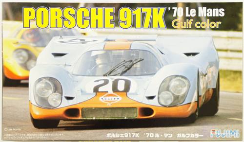 Fujimi RS-04 Porsche 917K 1970 Le Mans Gulf Color 1/24 Scale Kit 126135