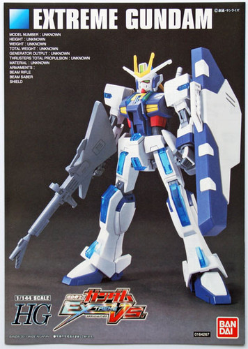 Bandai HGUC 121 Gundam EXTREME Gundam 1/144 Scale Kit