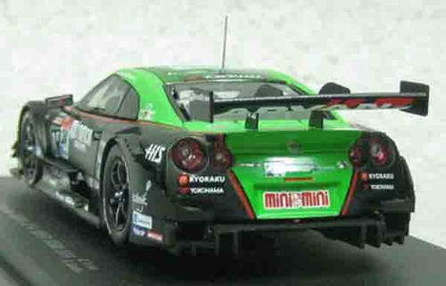 Ebbro 45063 D Station ADVAN GT-R SUPER GT500 2014, No.24 Green Black 1/43 Scale
