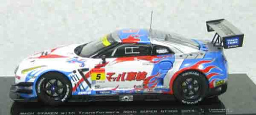 Ebbro 45077 MACH SYAKEN with Transformers 30th SUPER GT300 2014 No.5 1/43 Scale