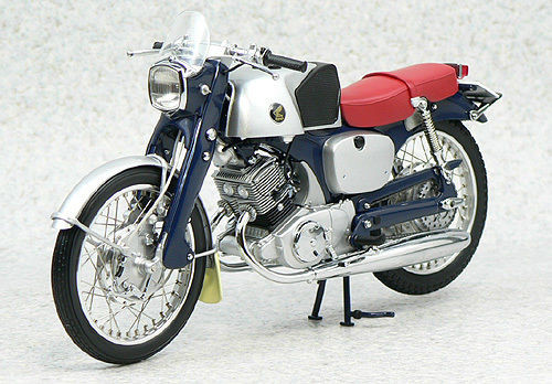 Ebbro 10022 Honda CB92 (Blue) 1/10 Scale