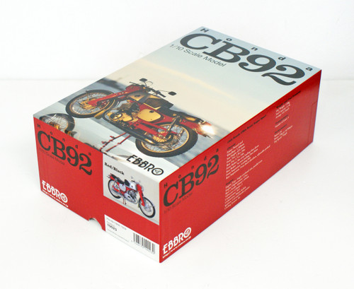 Ebbro 10023 Honda CB92 (Red) 1/10 Scale