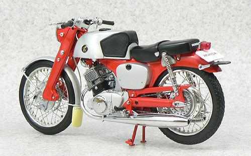 Ebbro 10023 Honda CB92 (Red) 1/10 Scale