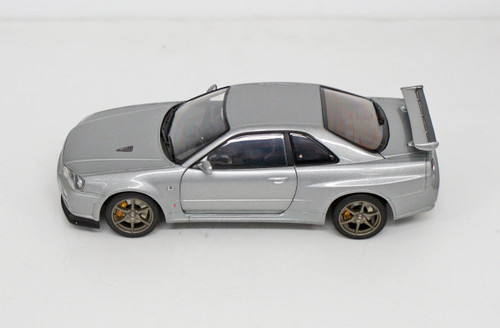 Ebbro 24017 Nissan Skyline GT-R R34 V SpecII (Silver) 1/24 Scale
