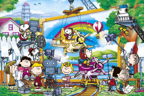 Epoch Jigsaw Puzzle 11-526s Peanuts Snoopy Movie Star (1000 Pieces)