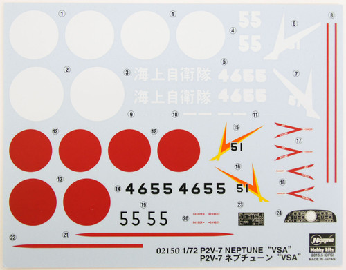 Hasegawa 02150 P2V-7 Neptune VSA 1/72 Scale Kit