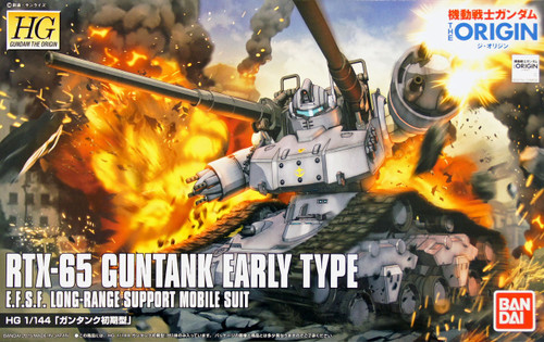 Bandai 965288 Gundam The Origin 002 RTX-65 GUNTANK Early Type 1/144 Scale Kit