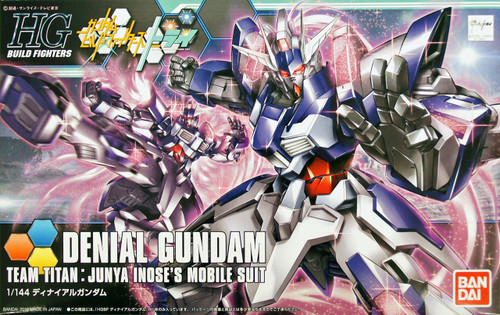 Bandai HG Build Fighters 037 Gundam DENIAL Gundam 1/144 Scale Kit
