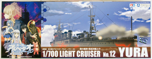 Aoshima 13434 ARPEGGIO OF BLUE STEEL Series #12 Light Cruiser Yura 1/700 Scale Kit
