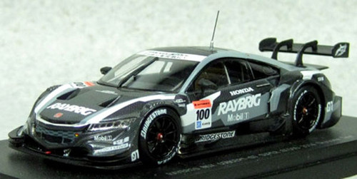 Ebbro 45091 RAYBRIG NSX CONCEPT-GT SGT500 2014 Okayama Test No.100 1/43 Scale