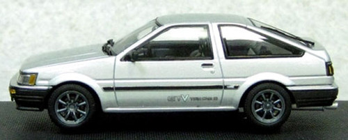 Ebbro 45186 Corolla Levin 1600 GTV with alloy wheel Silver 1/43 Scale