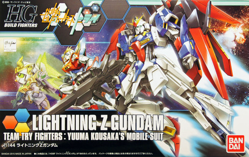 Bandai HG Build Fighters 040 LIGHTNING Z Gundam 1/144 Scale Kit