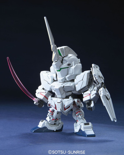 Bandai SD BB 360 Gundam Unicorn Gundam Plastic Model Kit